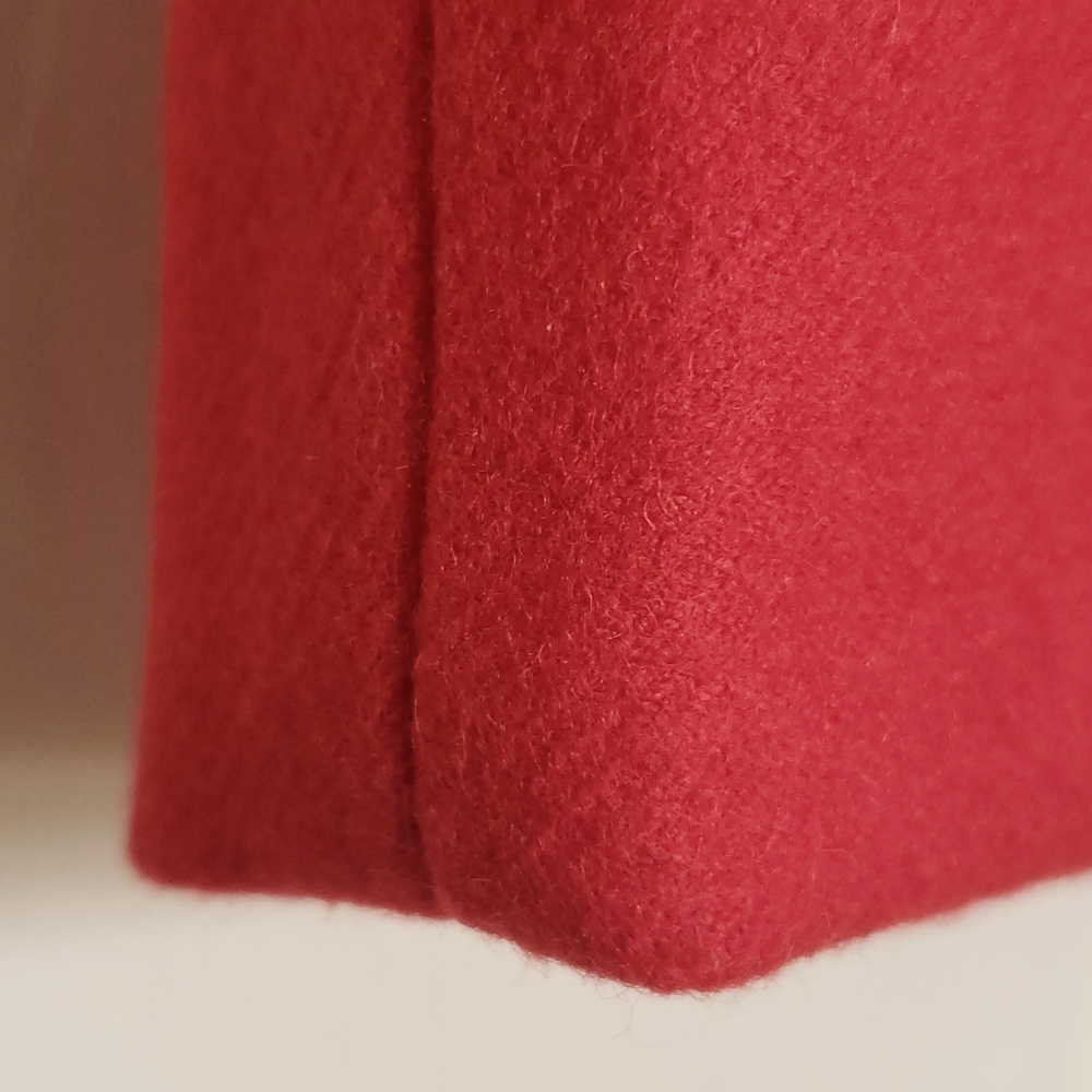 Vintage J.Crew No. 2 Wool Pencil Skirt in Tomato Red - Picture 6 of 14